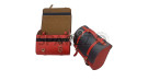 Royal Enfield Goan Classic 350 Leather Canvas Pannier Bags and Mounting      - SPAREZO